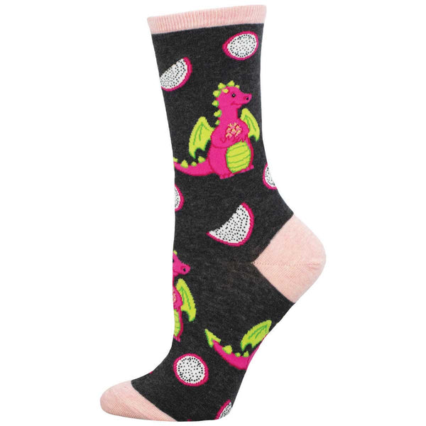 socksmith Cotton Crew Dragonfruit