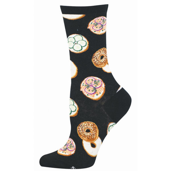 socksmith Cotton Crew Everything Bagels