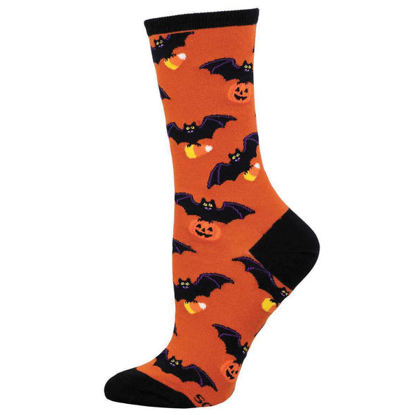 socksmith Cotton Crew Going Batty for Candy
