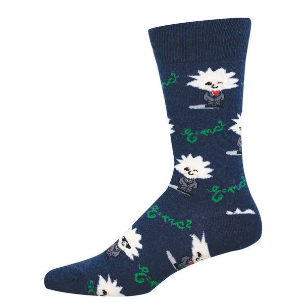 socksmith Cotton Crew It's A Bitmoji Einstein