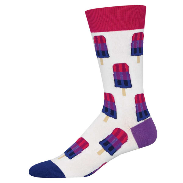 socksmith Cotton Crew L/XL Bisexual Pops