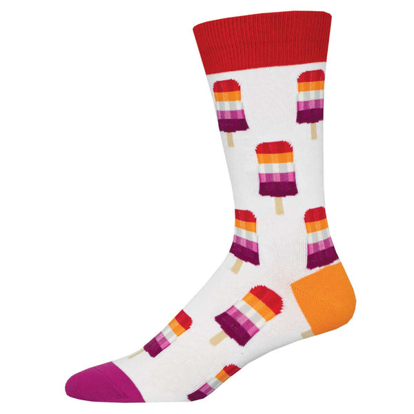 socksmith Cotton Crew L/XL Lesbian Pops