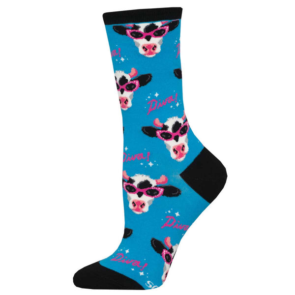 Socksmith Cotton Crew Milk Diva