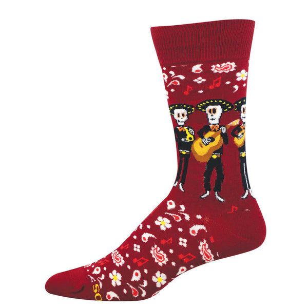 socksmith Cotton Crew Muertos Mariachi