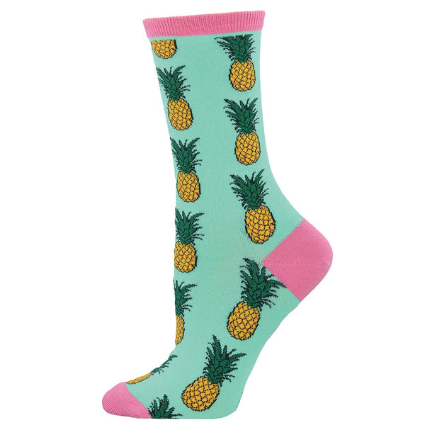 socksmith Cotton Crew Pineapple