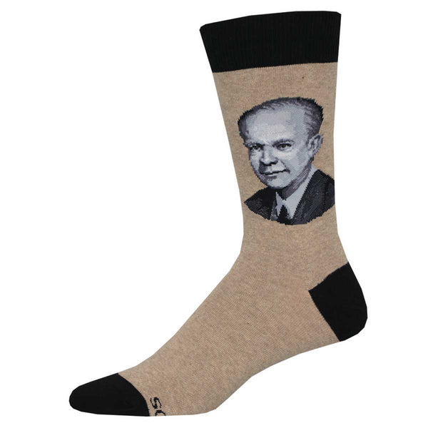 socksmith Cotton Crew President Eisenhower