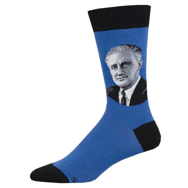 socksmith Cotton Crew President FDR