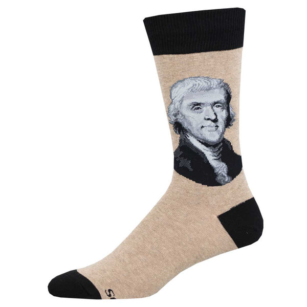 socksmith Cotton Crew President Jefferson
