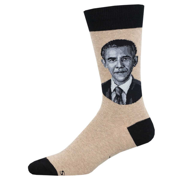 socksmith Cotton Crew President Obama