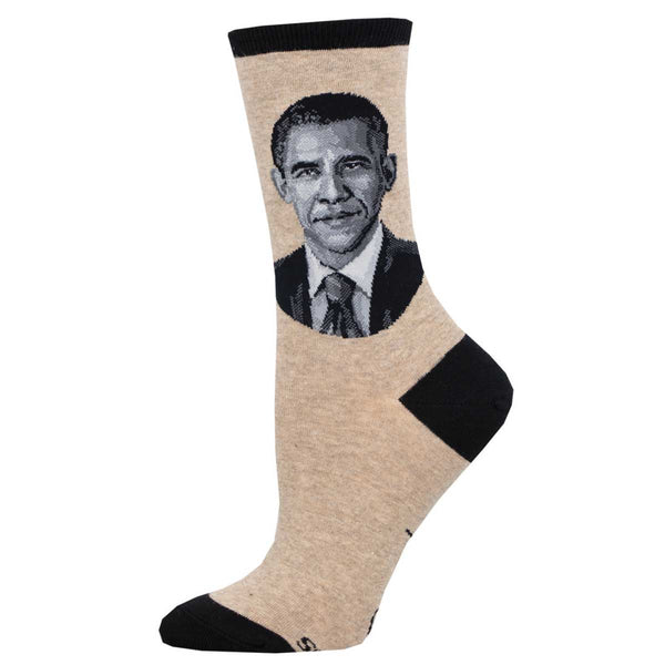 socksmith Cotton Crew President Obama