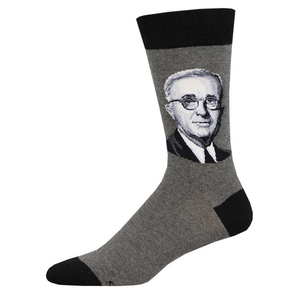 socksmith Cotton Crew President Truman