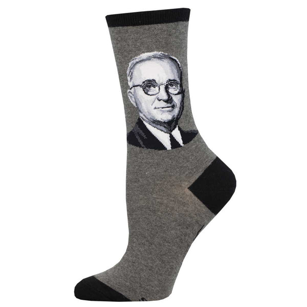 socksmith Cotton Crew President Truman