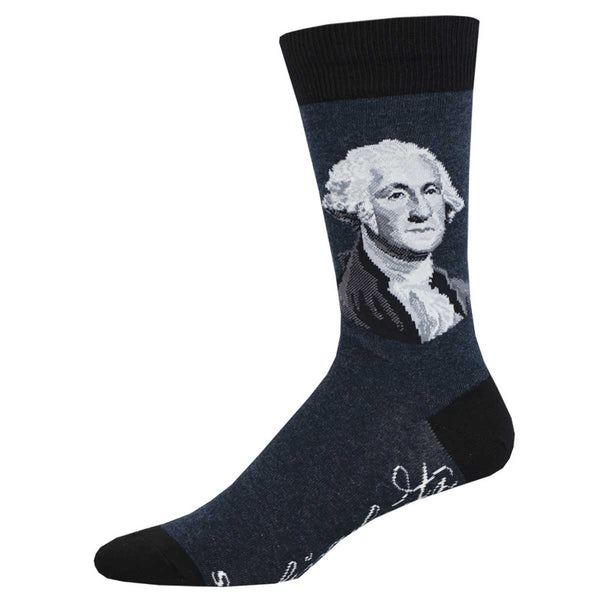 socksmith Cotton Crew President Washington