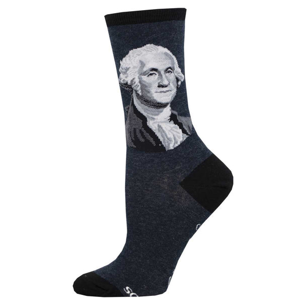 socksmith Cotton Crew President Washington