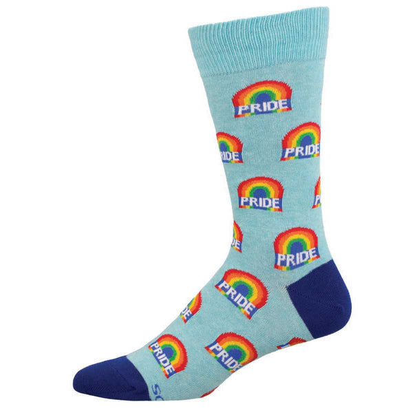 socksmith Cotton Crew Rainbow Pride