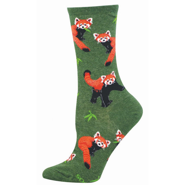 socksmith Cotton Crew Red Pandamonium