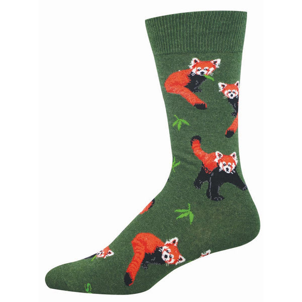 socksmith Cotton Crew Red Pandamonium