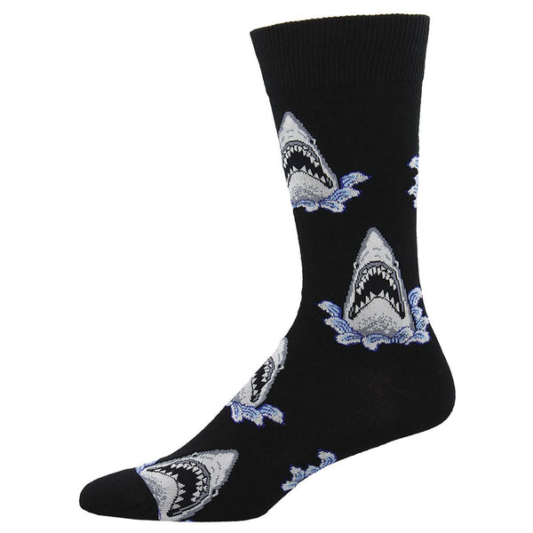 Socksmith Cotton Crew Shark Attack