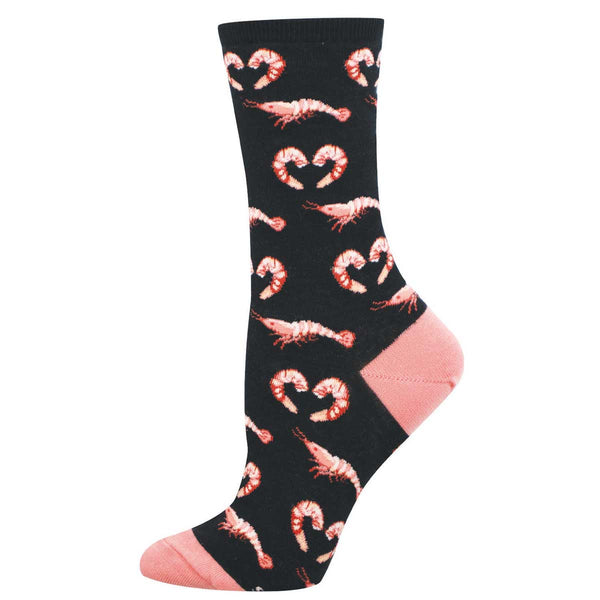 socksmith Cotton Crew Shrimpy Love