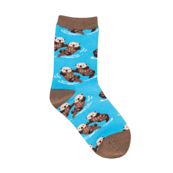 socksmith Cotton Crew Significant Otter