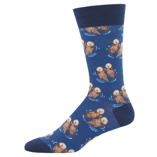socksmith Cotton Crew Significant Otter
