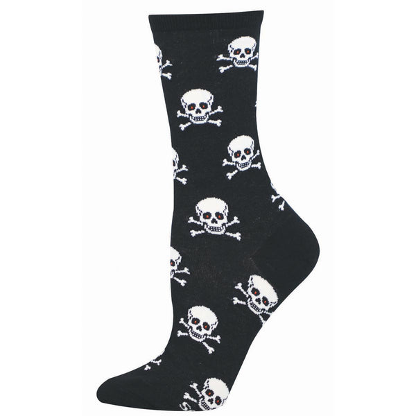 socksmith Cotton Crew Skull and Bones Club