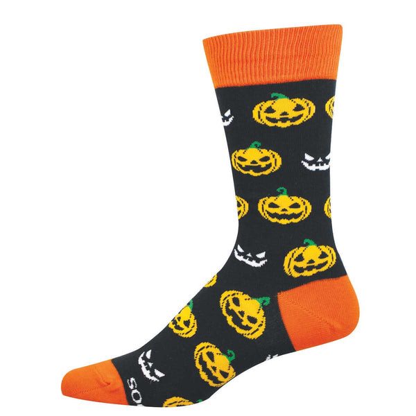 socksmith Cotton Crew Spooky Pumpkins