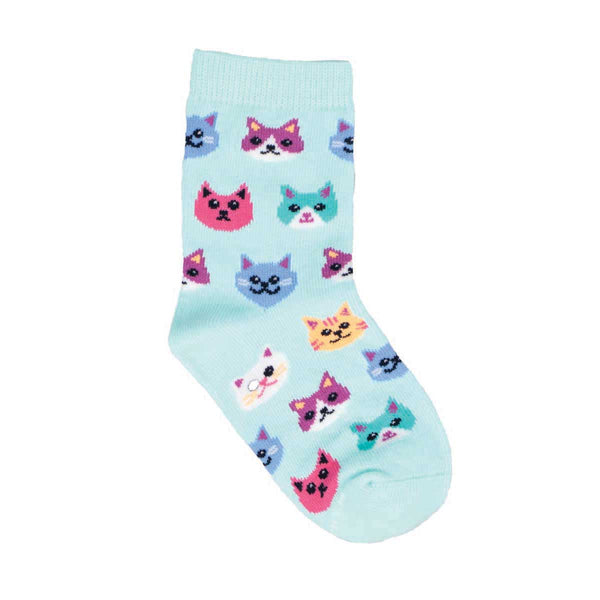 socksmith Cotton Crew The Cat's Meow