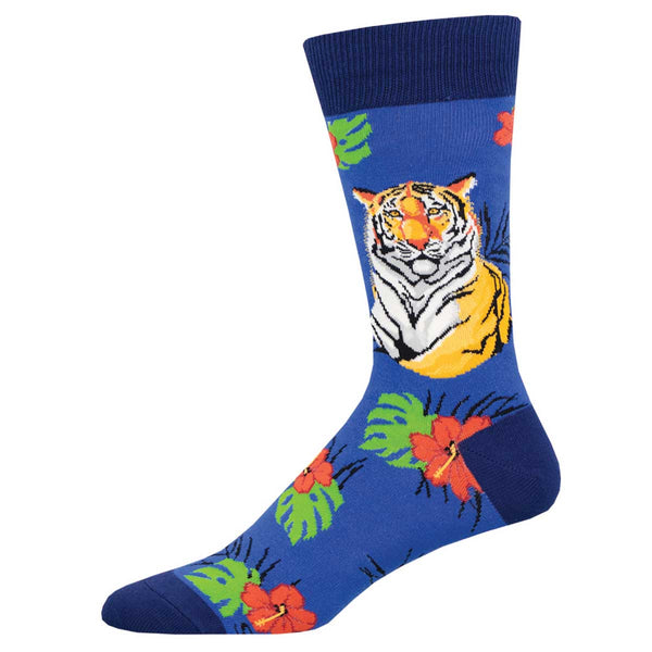 socksmith Cotton Crew Tiger