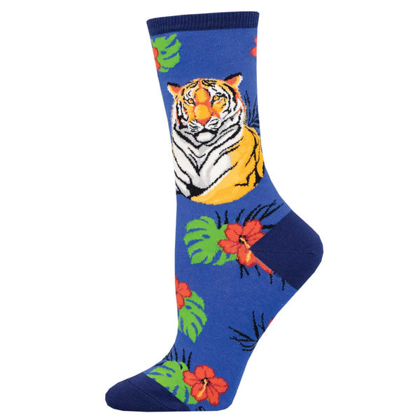 socksmith Cotton Crew Tiger