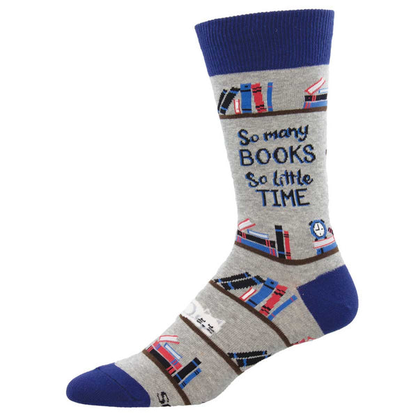 socksmith Cotton Crew Time For A Good Book