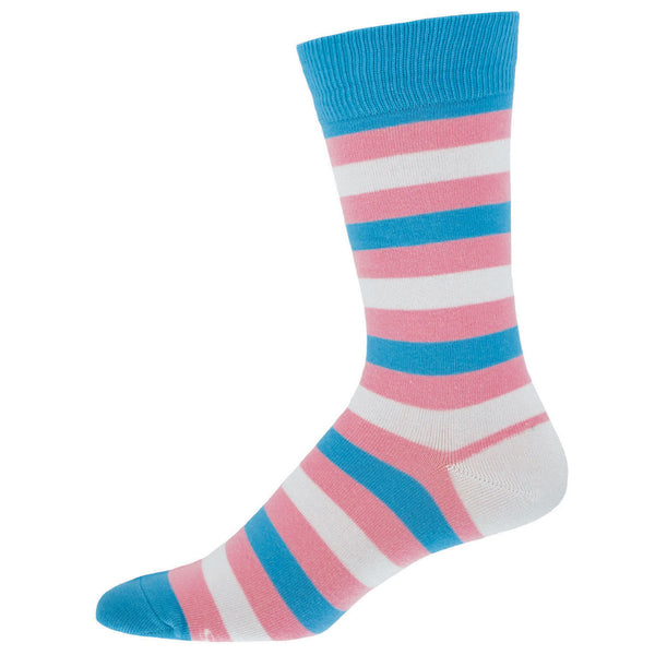 socksmith Cotton Crew Trans Stripes