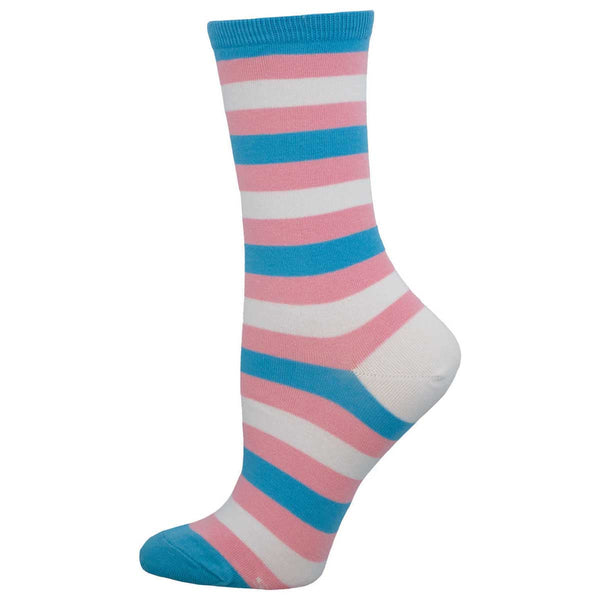 socksmith Cotton Crew Trans Stripes