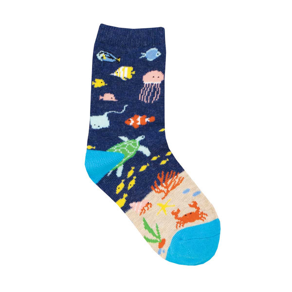 socksmith Cotton Crew Under The Sea