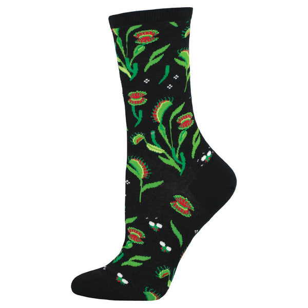 socksmith Cotton Crew Venus Fly Trap