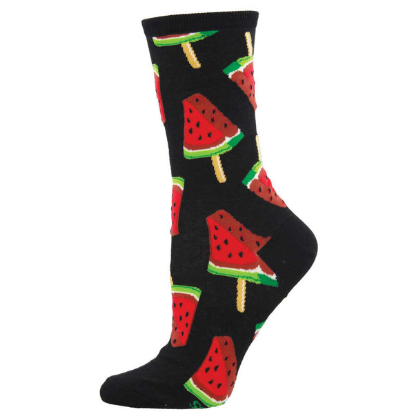 socksmith Cotton Crew Watermelon Pops