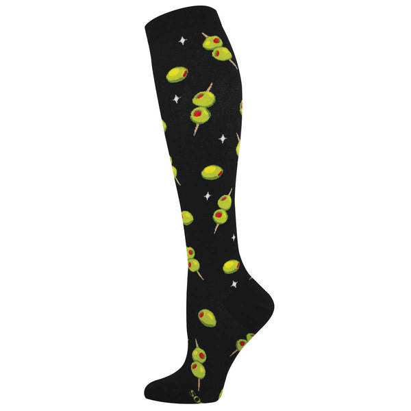 socksmith Knee Highs Cocktail Olives