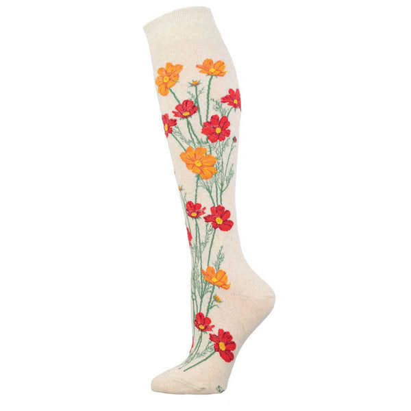socksmith Knee Highs Where The Wildflowers Grow