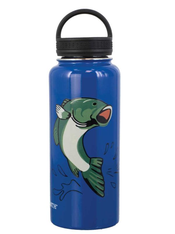 socksmith Loop Lid Bottle Big Mouth Bass