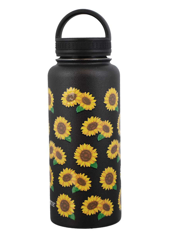 socksmith Loop Lid Bottle Sunflowers