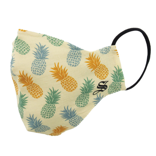 socksmith Mask Pineapple Print