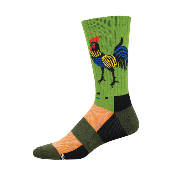 socksmith Merino Wool Blend Folk Art Rooster