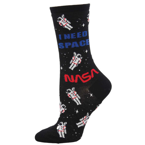 socksmith NASA Cotton Crew I Need Space