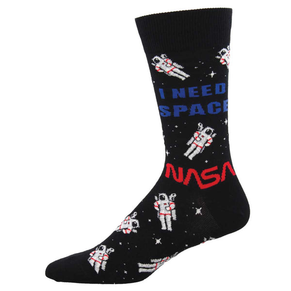 socksmith NASA Cotton Crew I Need Space
