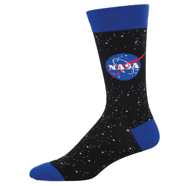 socksmith NASA Cotton Crew NASA Logo