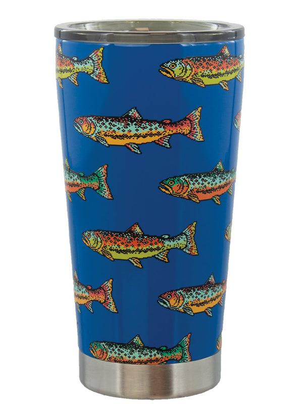 socksmith Slide Lid Tumbler Trout