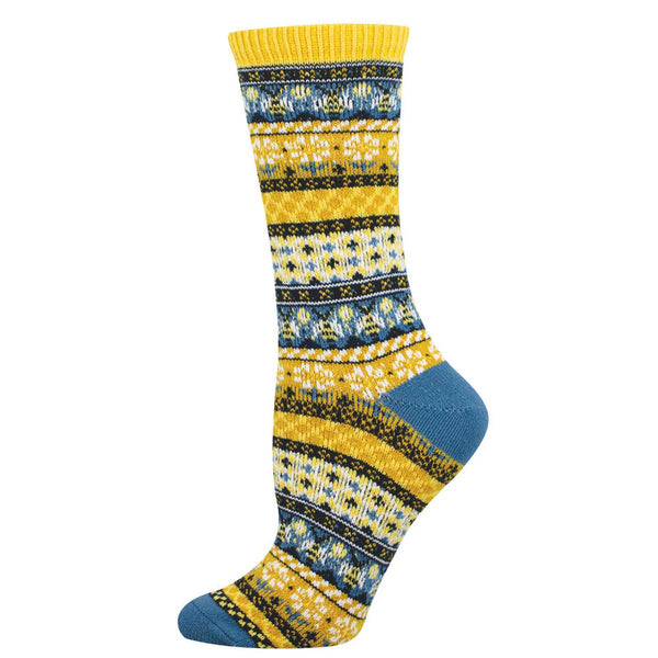 socksmith Sweater Sock Honey Bees