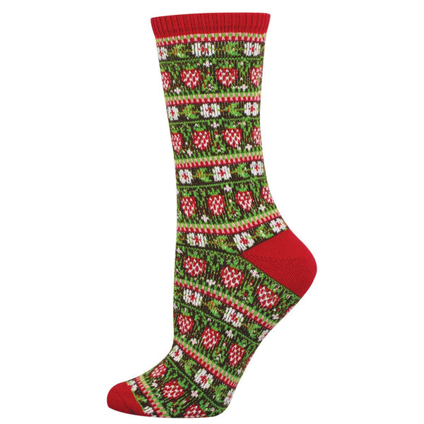 socksmith Sweater Sock Strawberry Season