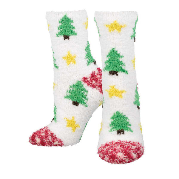 socksmith Warm & Cozy Oh Christmas Trees