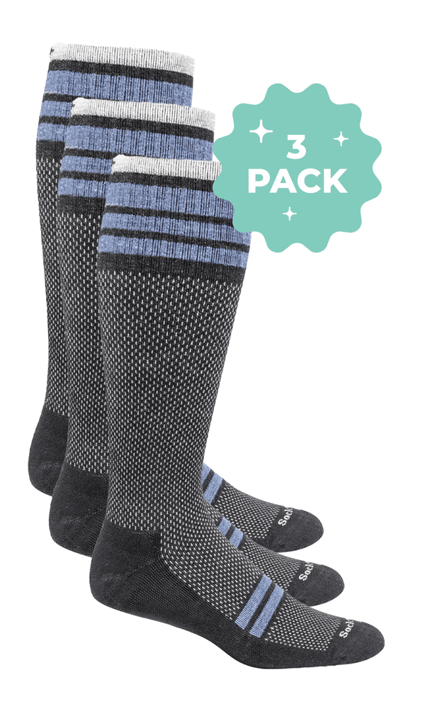 sockwell Men's Speedway 3-Pack | Firm Graduated Compression